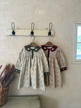 [OREN] Camila contrast dress