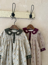 [OREN] Camila contrast dress