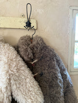 [OREN] Berni toggle fur jacket