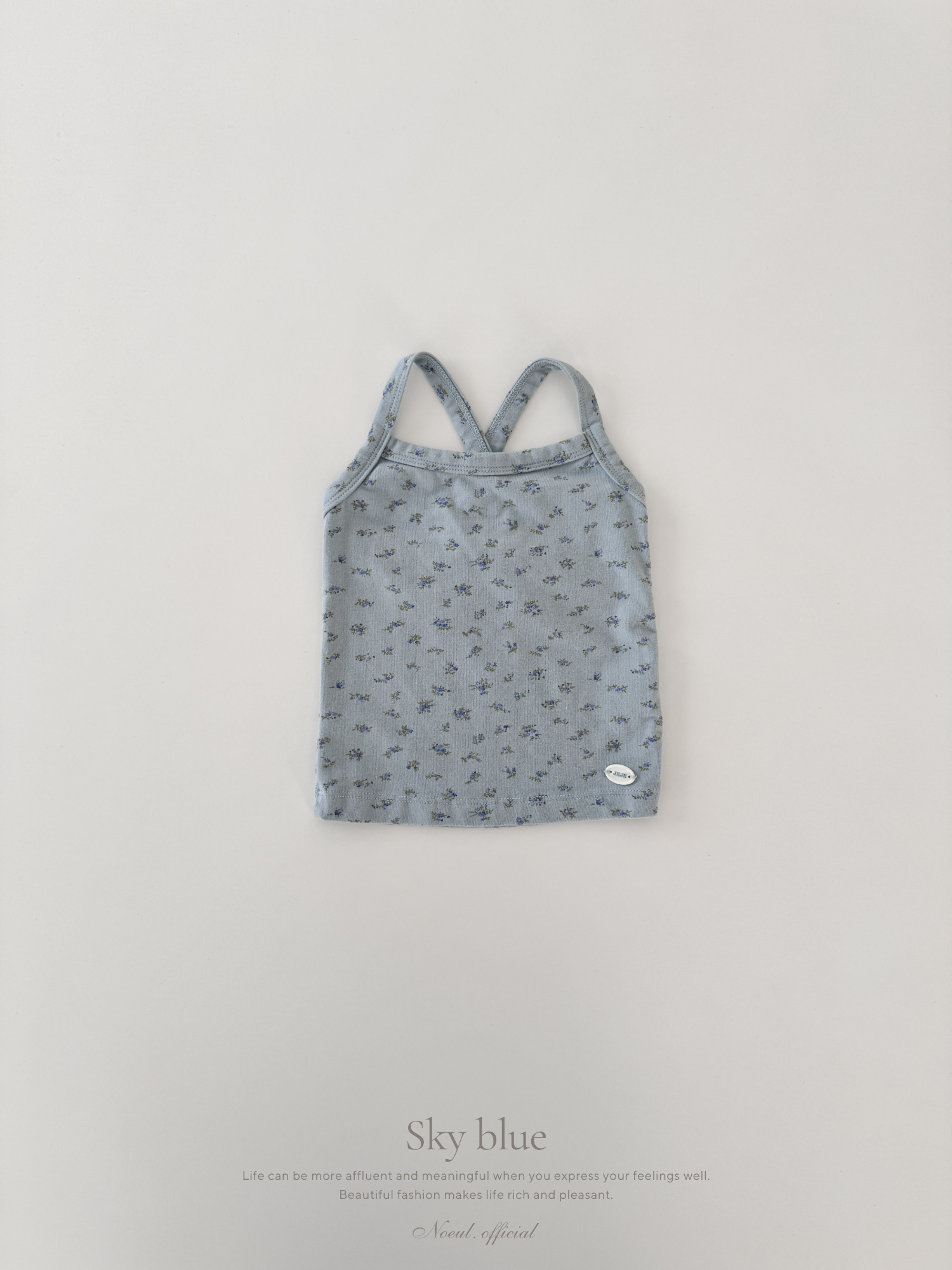 Cross flour camisole