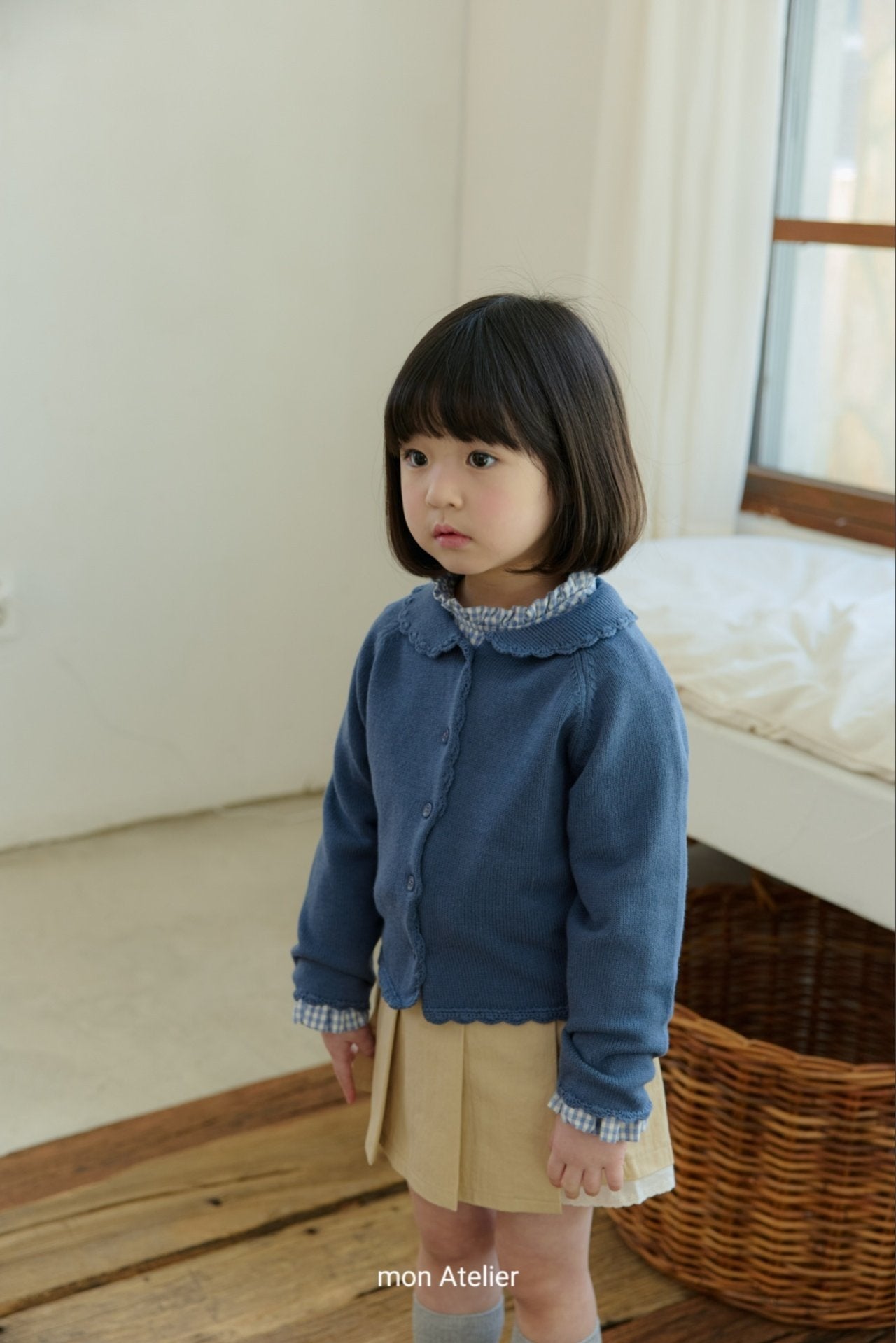 ［mon Atelier］Roro knit cardigan