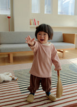 [whitesketchbook] Piping jogger pants