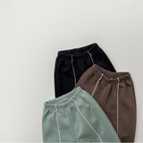 [whitesketchbook] Piping jogger pants