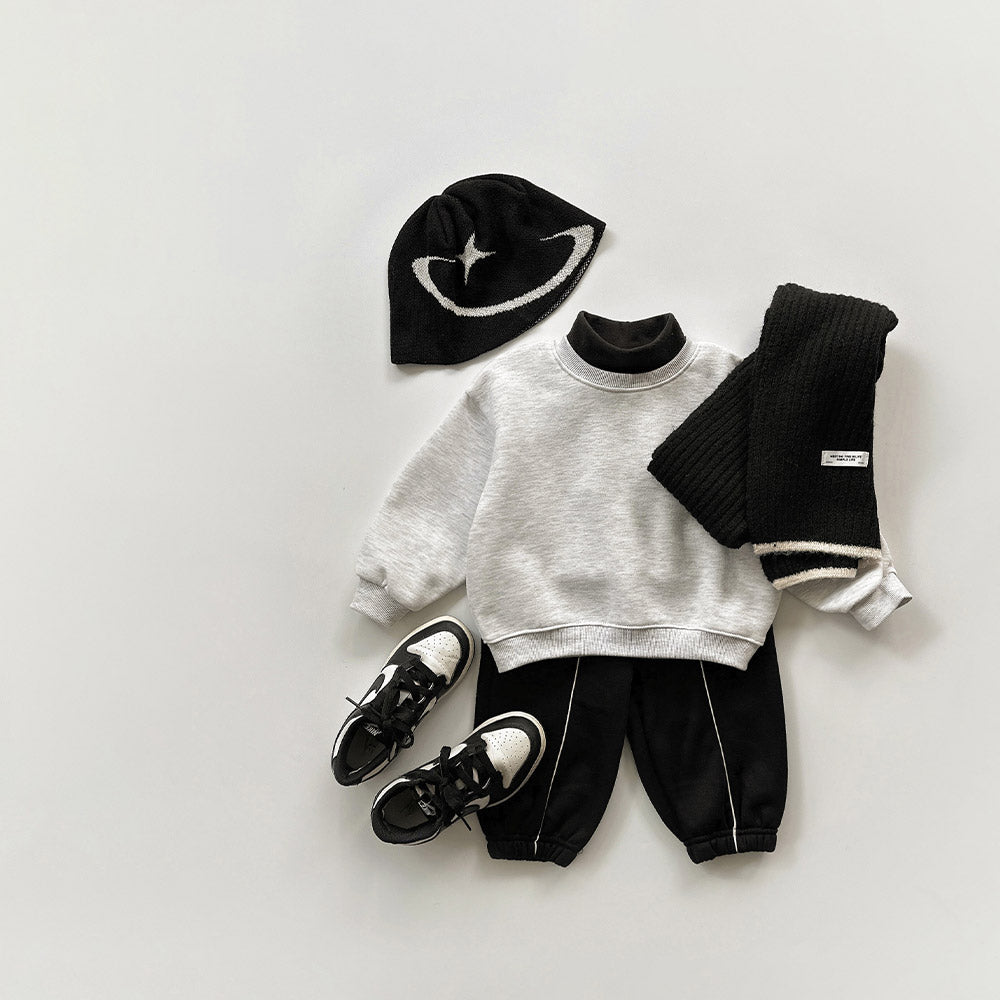 [whitesketchbook] Piping jogger pants