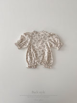 Flower glowly rompers