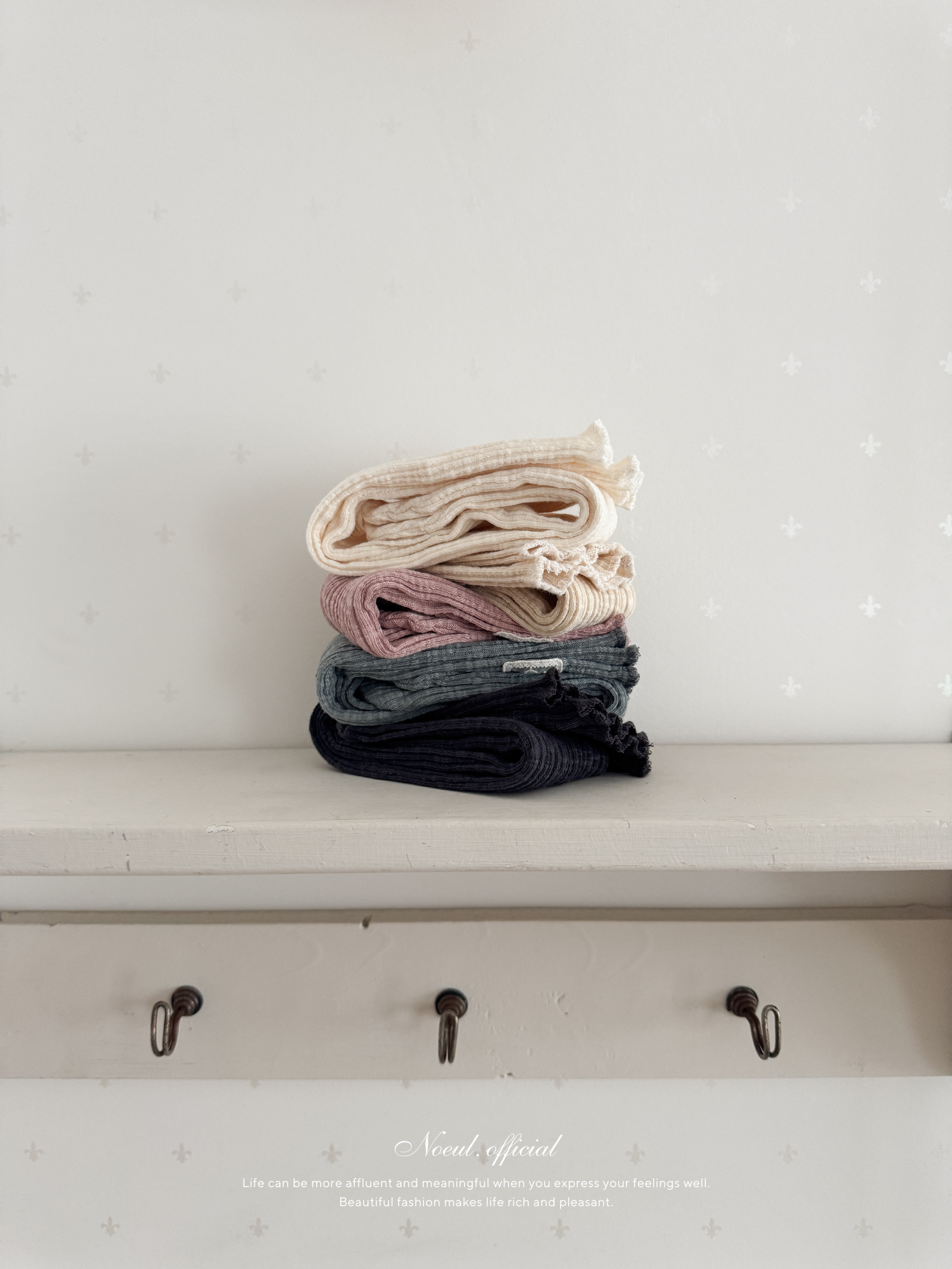 Mellow rib socks