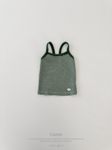 Stereo stripe camisole
