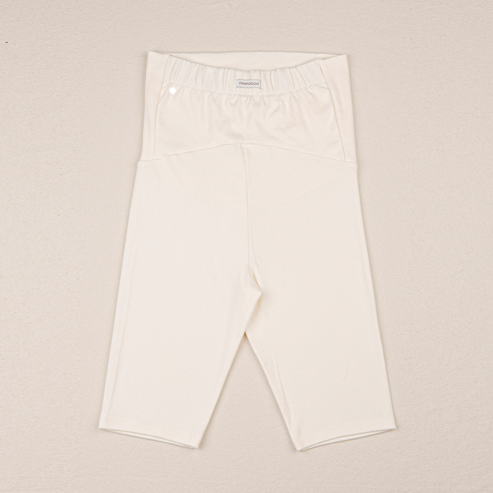 ［peekaboo］Maternity stretch pants (short)