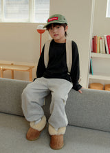 [whitesketchbook] Side line jogger pants