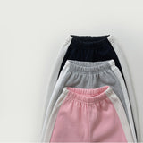 [whitesketchbook] Side line jogger pants