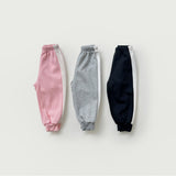 [whitesketchbook] Side line jogger pants