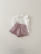 Summer frill pants