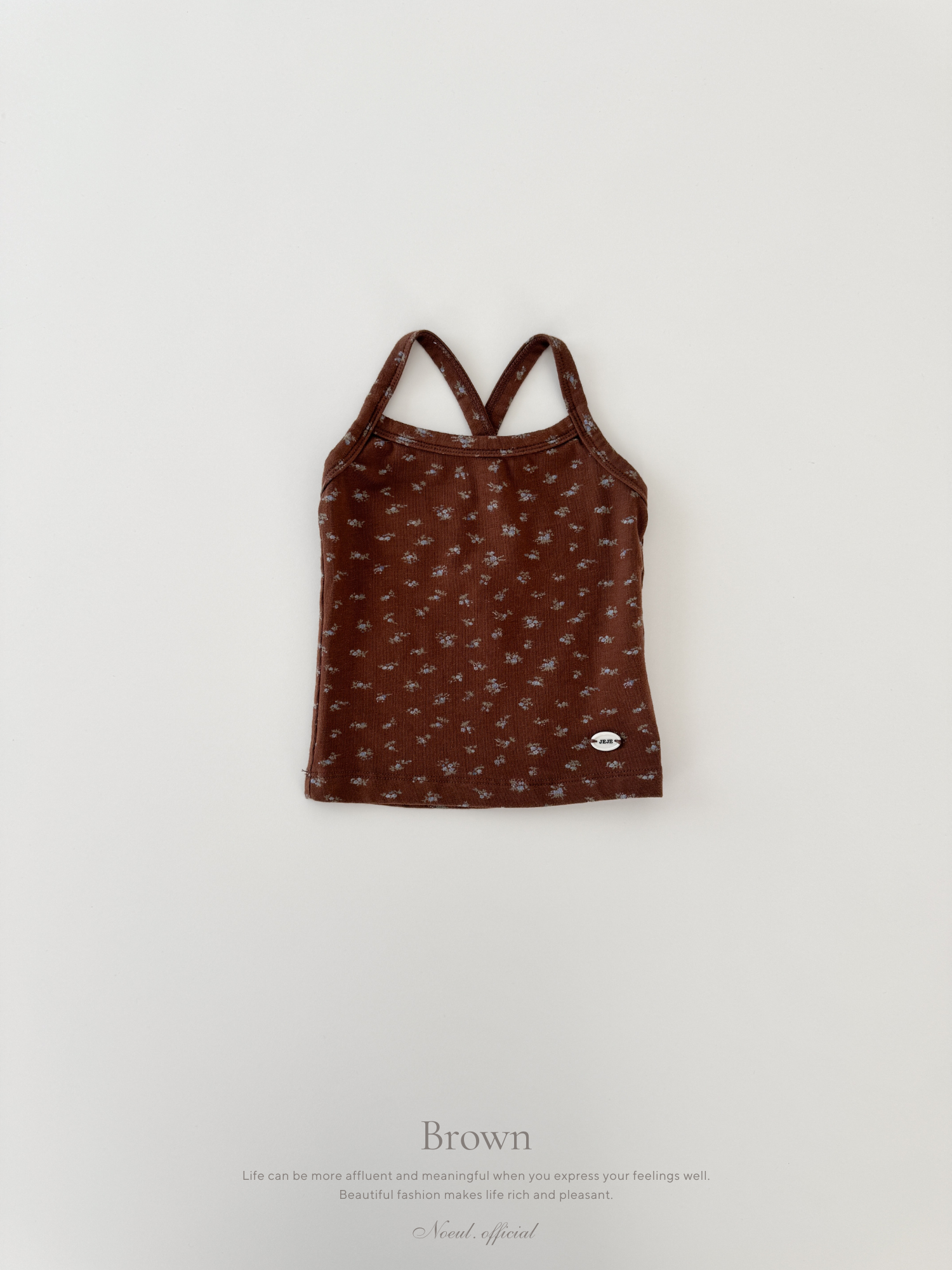 Cross flour camisole
