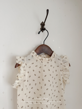 *Noeul.made* Muffin frill blouse