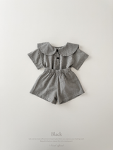 Mini check short pants