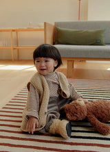 [whitesketchbook] Rib mink jogger pants