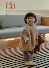 [whitesketchbook] Rib mink jogger pants