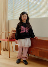 [whitesketchbook] Rib mink jogger pants