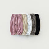 [whitesketchbook] Rib mink jogger pants