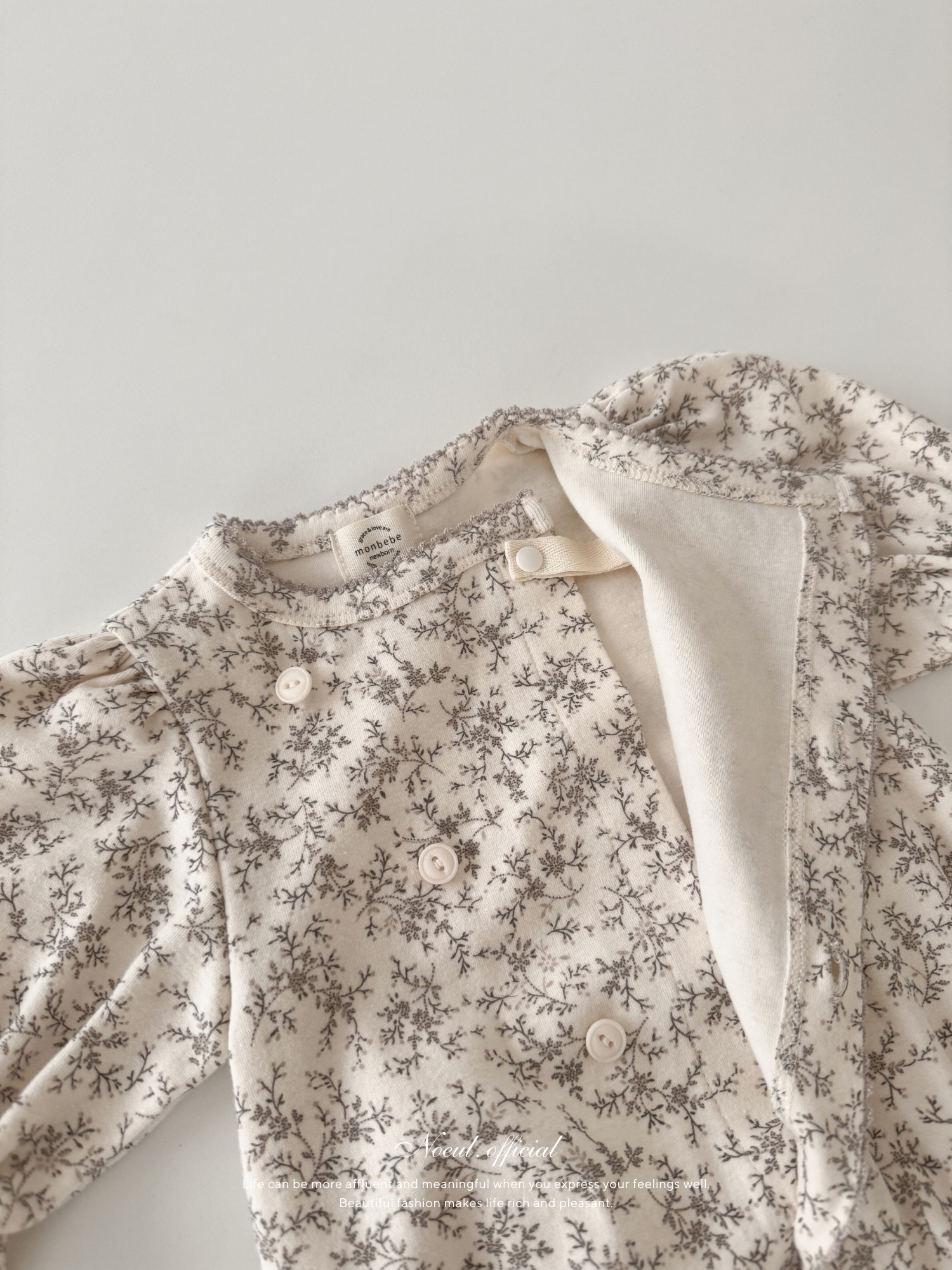 Flower glowly rompers