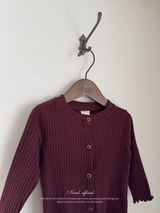 Ribbed Cardigan