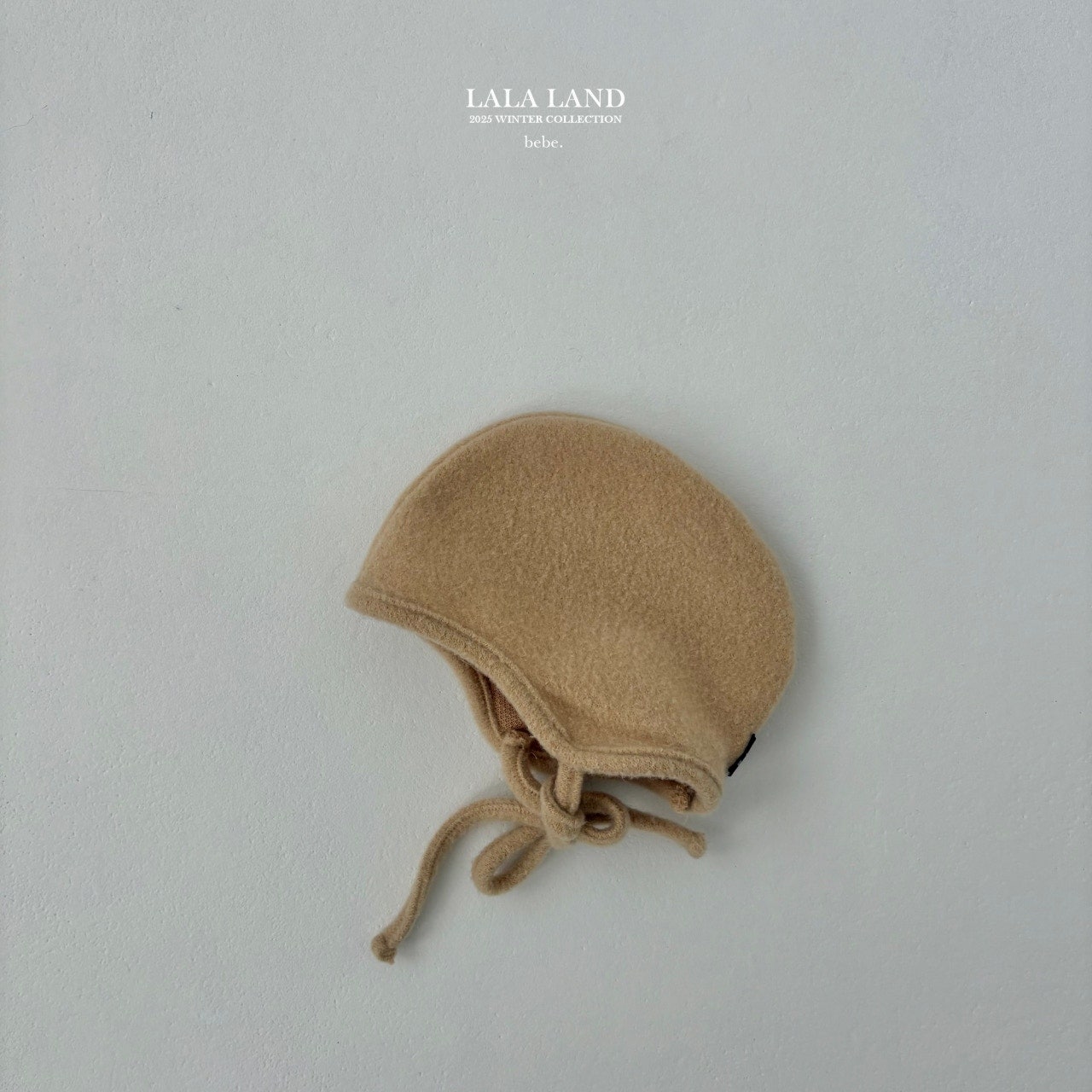 ［Lala land］Curly knit bonnet (baby)