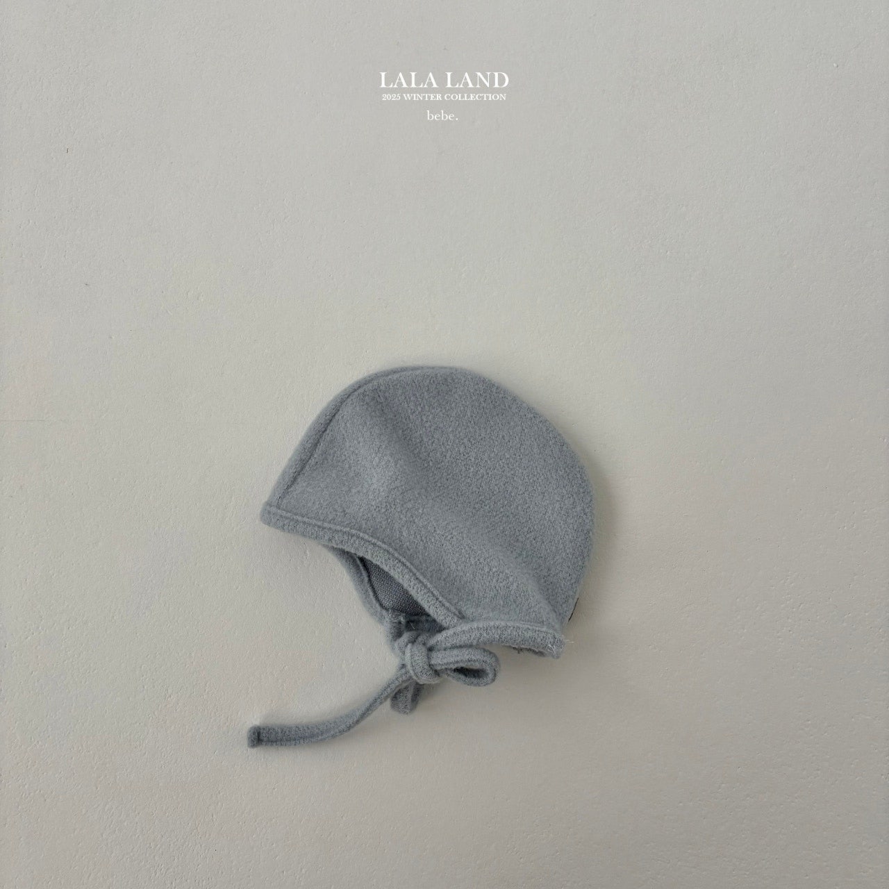 ［Lala land］Curly knit bonnet (baby)