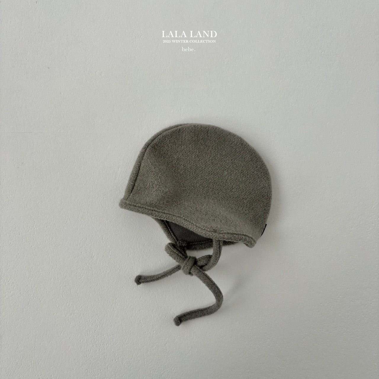 ［Lala land］Curly knit bonnet (baby)