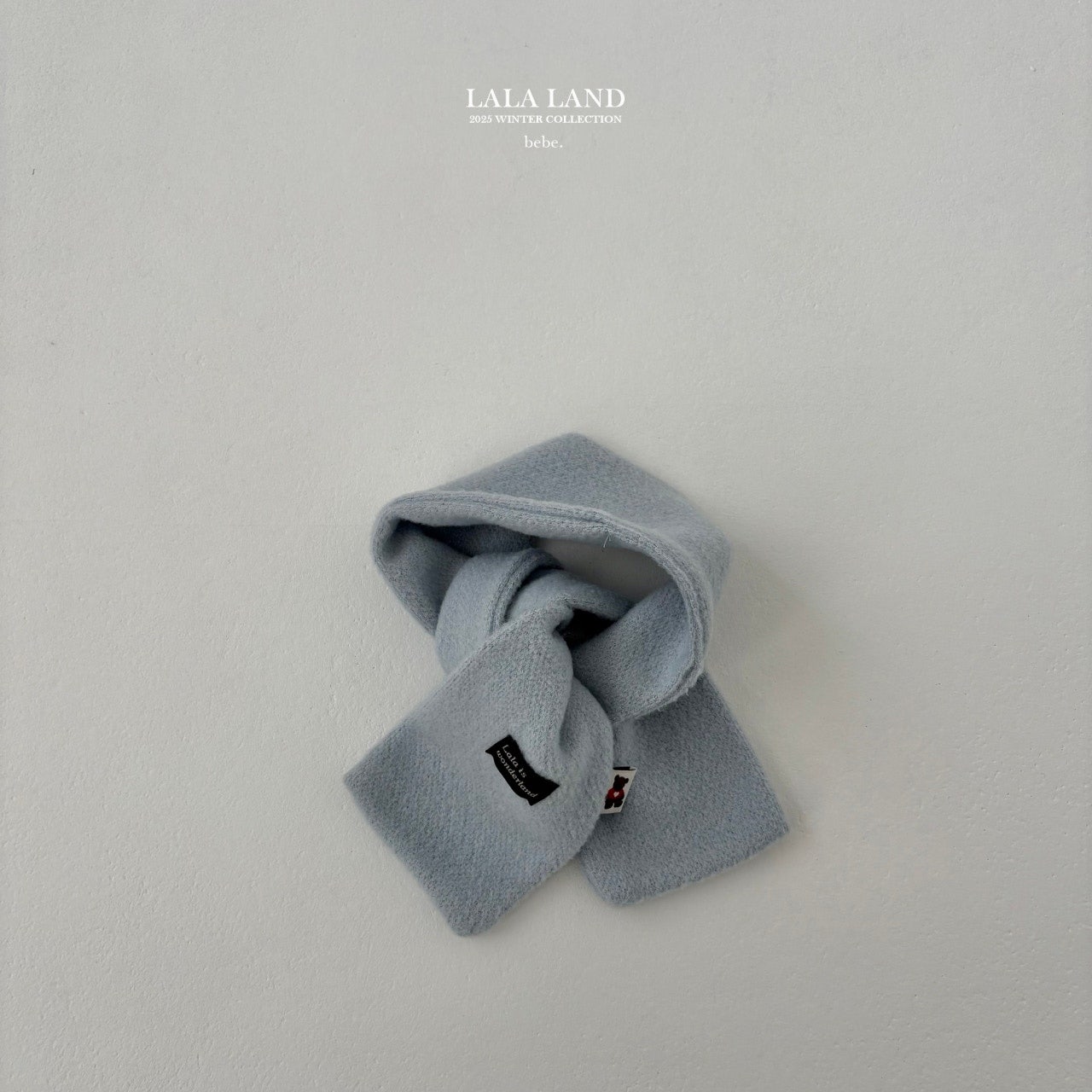 ［Lala land］Curly knit muffler (baby)