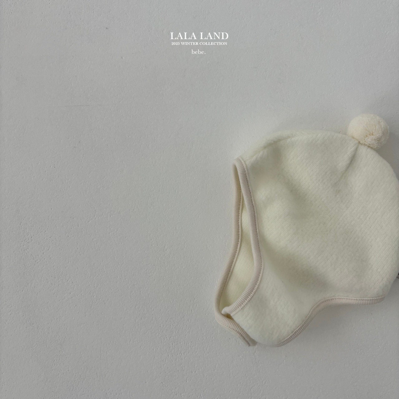 ［Lala land］Pompom bonnet (baby)