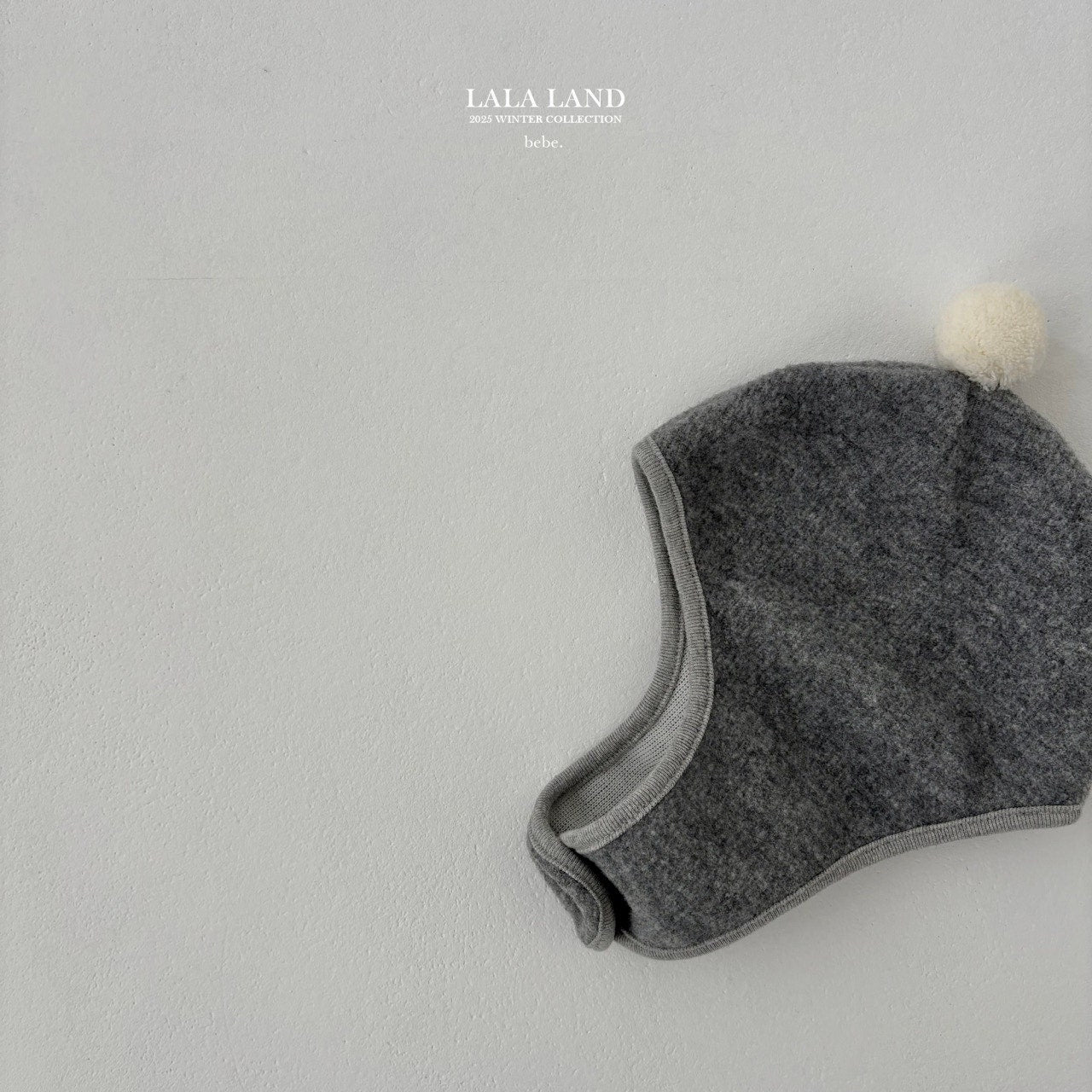 ［Lala land］Pompom bonnet (baby)