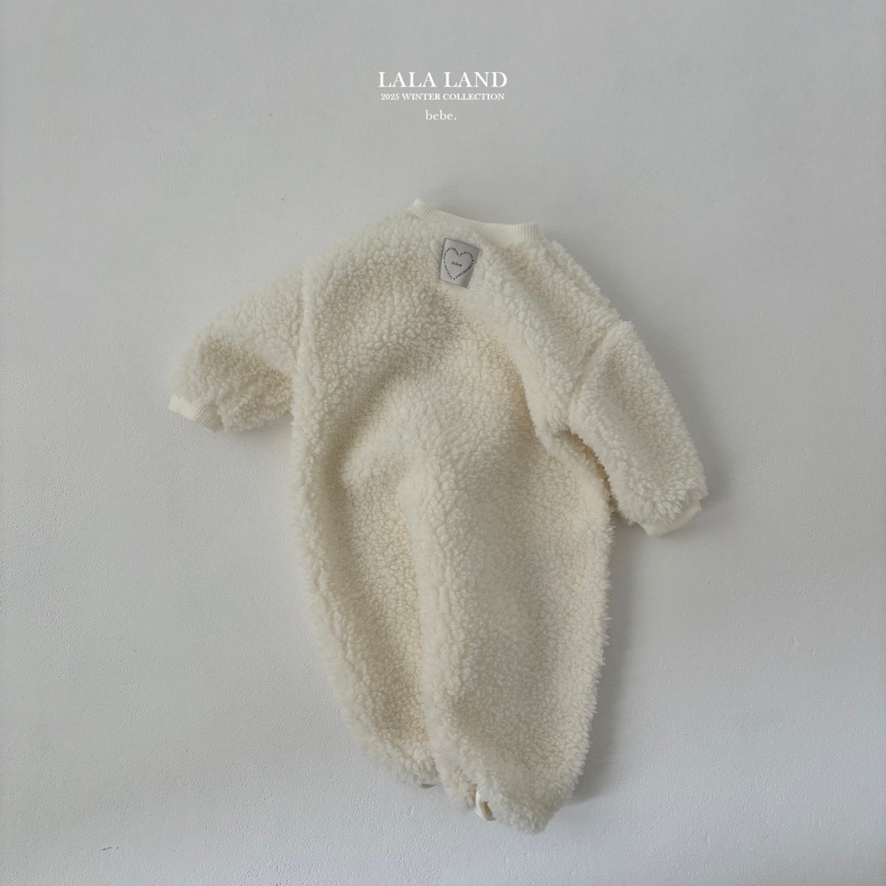 ［Lala land］Poodle zip suit (baby)