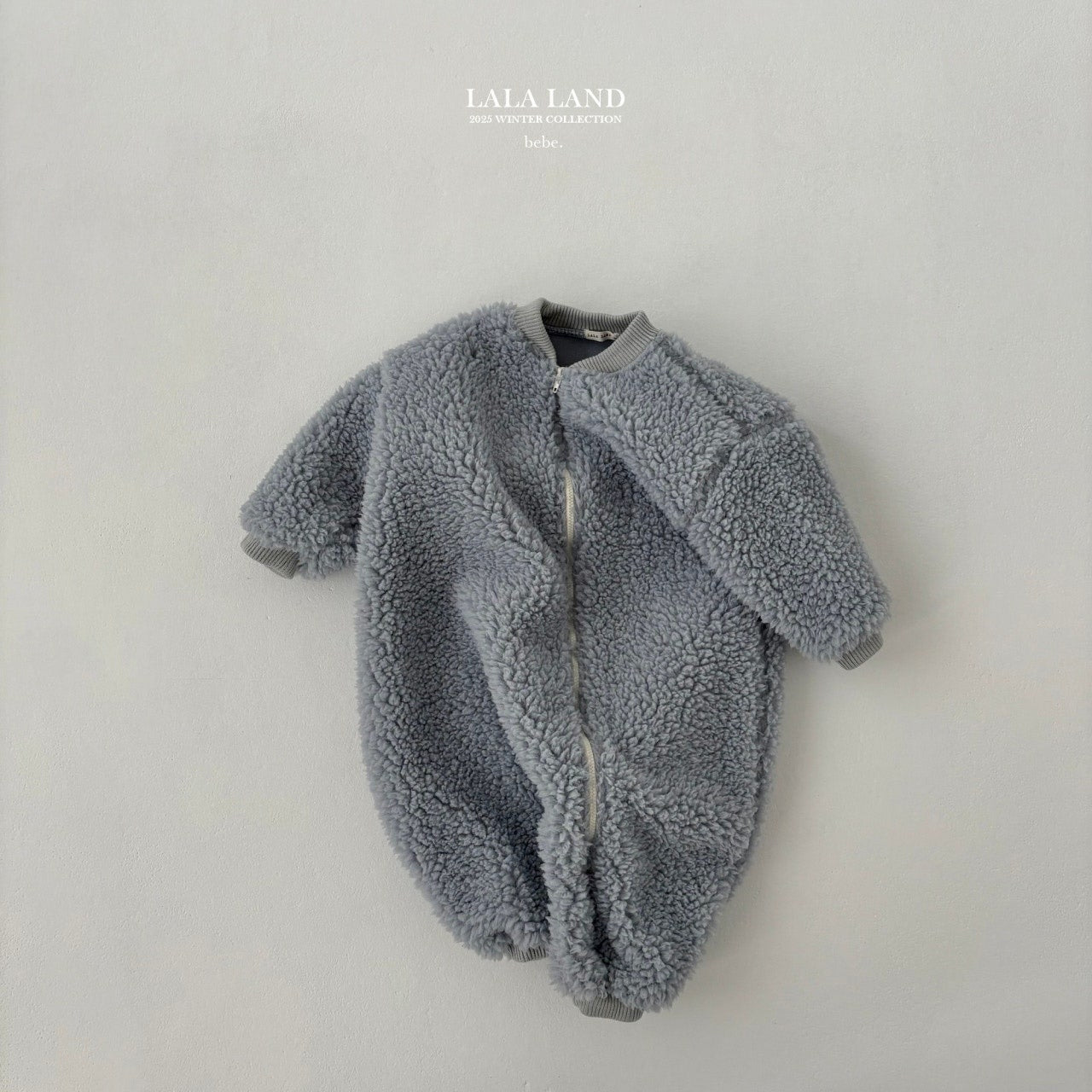 ［Lala land］Poodle zip suit (baby)