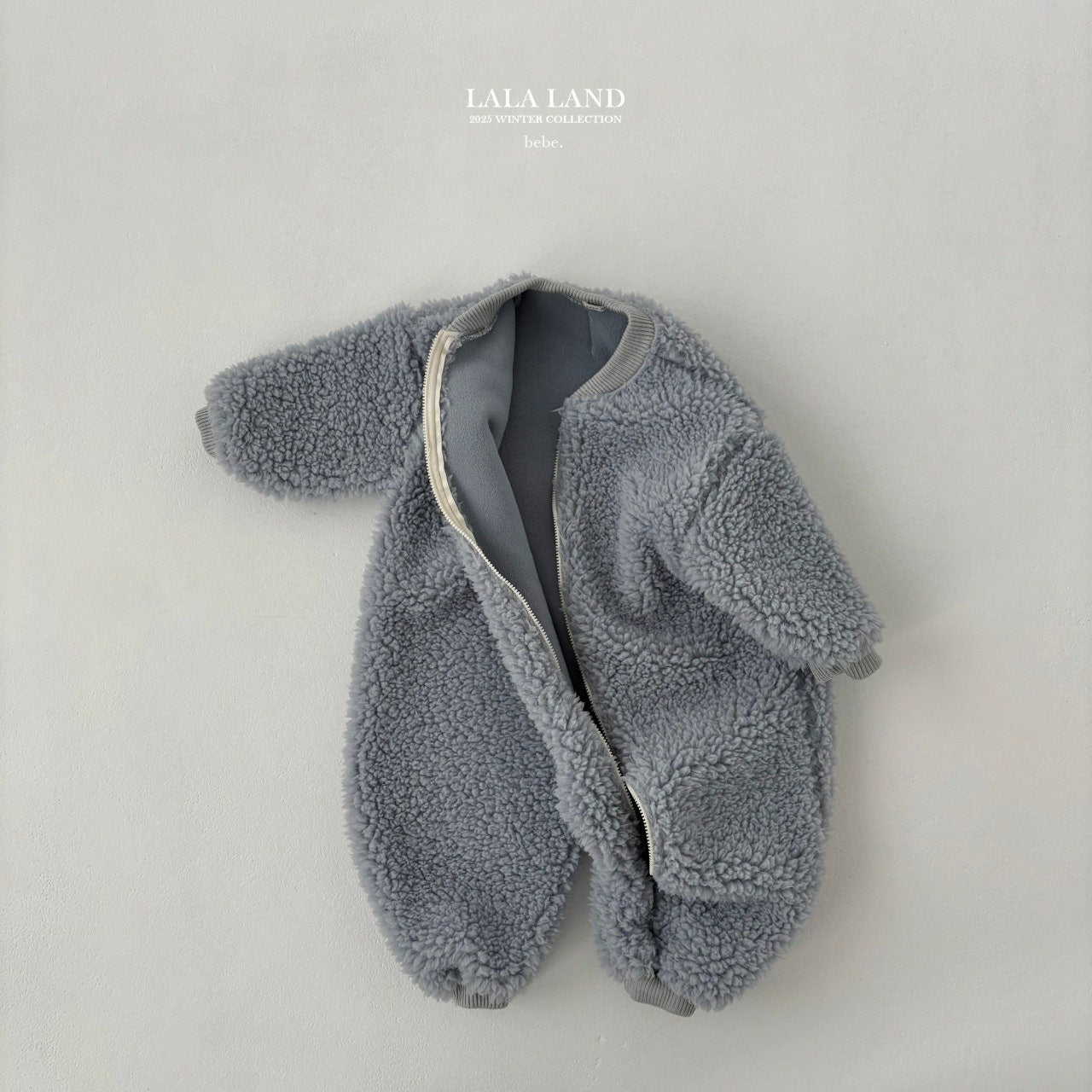 ［Lala land］Poodle zip suit (baby)