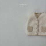 ［Lala land］Pocket boa vest (baby)