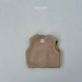 ［Lala land］Pocket boa vest (baby)