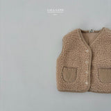 ［Lala land］Pocket boa vest (baby)