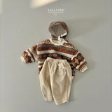 ［Lala land］Corduroy fleece bonnet (baby)