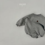 ［Lala land］Bear raglan rompers (baby)