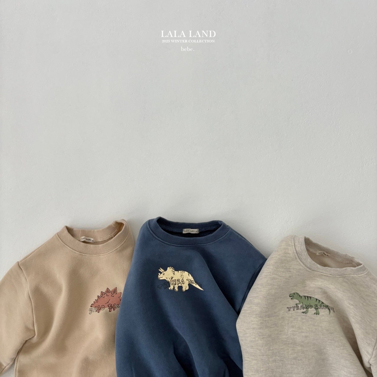 ［Lala land］Winter dinosaurs rompers (baby)