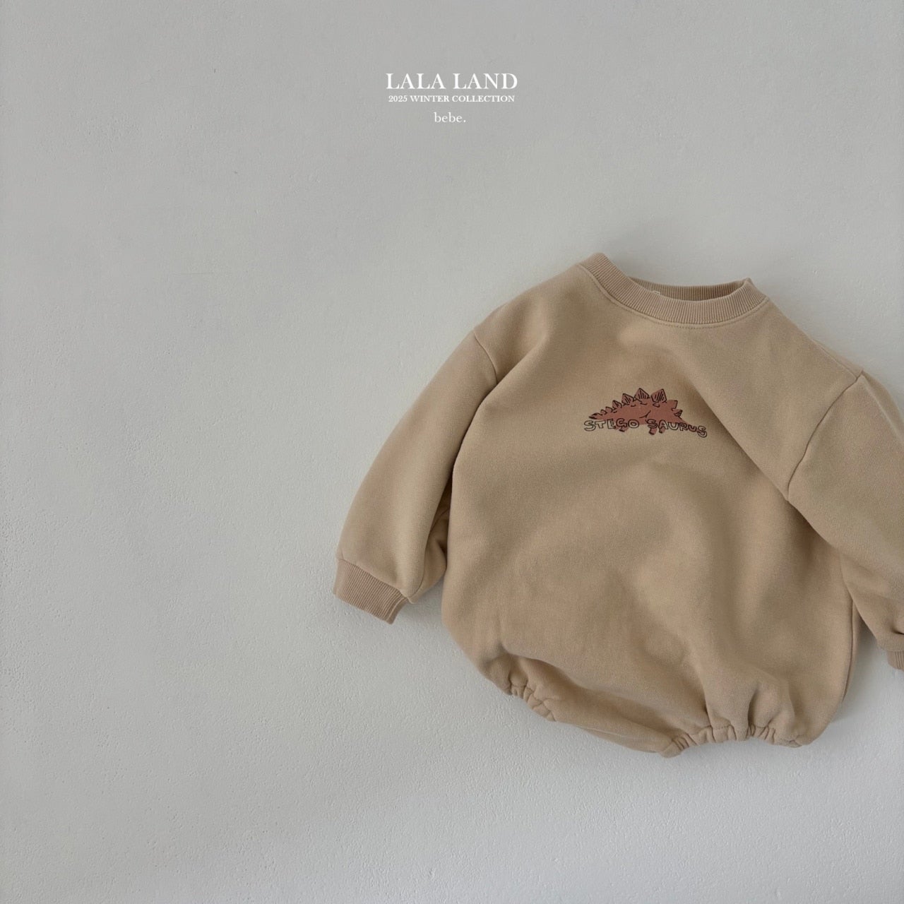 ［Lala land］Winter dinosaurs rompers (baby)