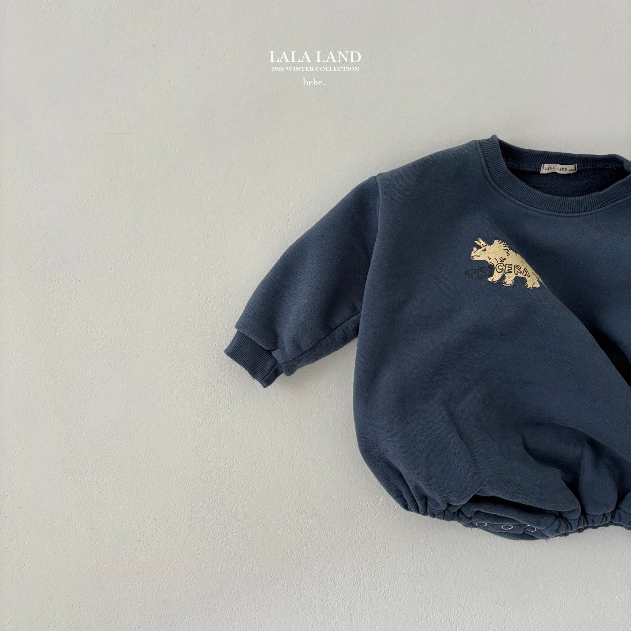 ［Lala land］Winter dinosaurs rompers (baby)