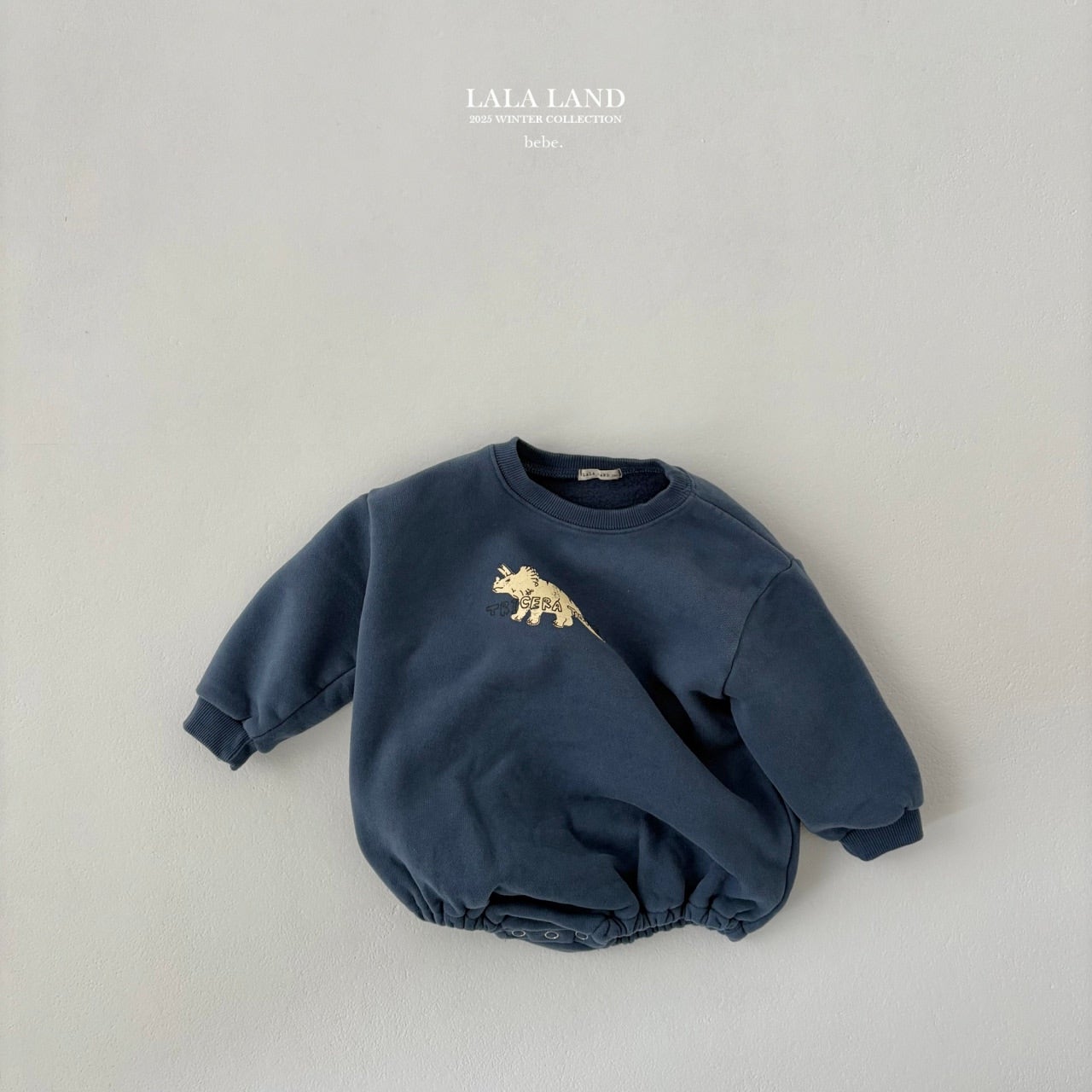 ［Lala land］Winter dinosaurs rompers (baby)