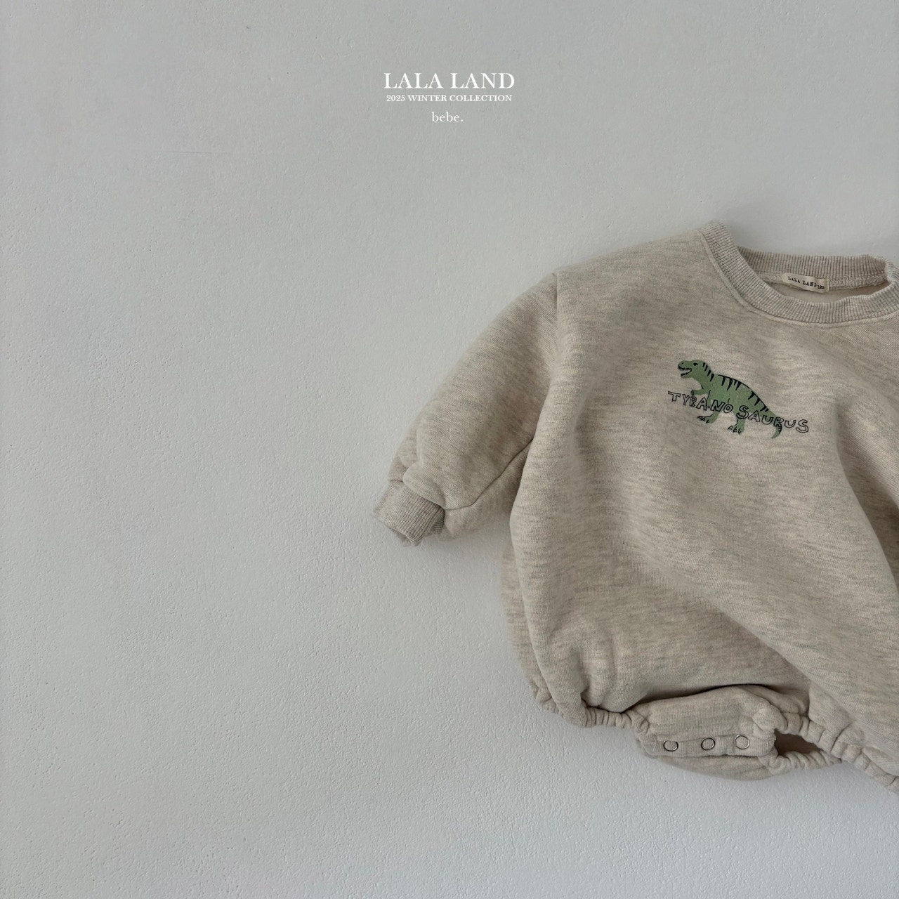 ［Lala land］Winter dinosaurs rompers (baby)