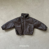 ［ELLY MOLLY］Awesome leather jacket