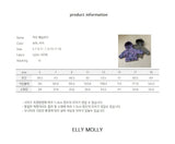 ［ELLY MOLLY］Camo padding hoodie
