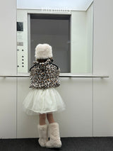 ［ELLY MOLLY］Leopard jumper