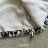 ［ELLY MOLLY］Leopard jumper