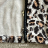 ［ELLY MOLLY］Leopard jumper