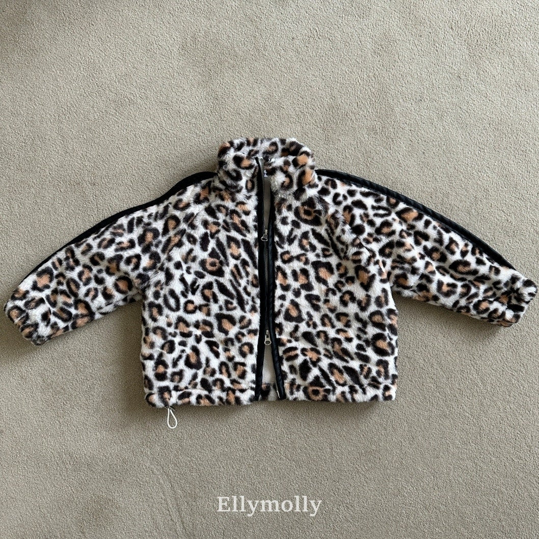［ELLY MOLLY］Leopard jumper